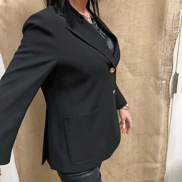 LV black blazer  sz 8- 10 - Picture 7 of 8